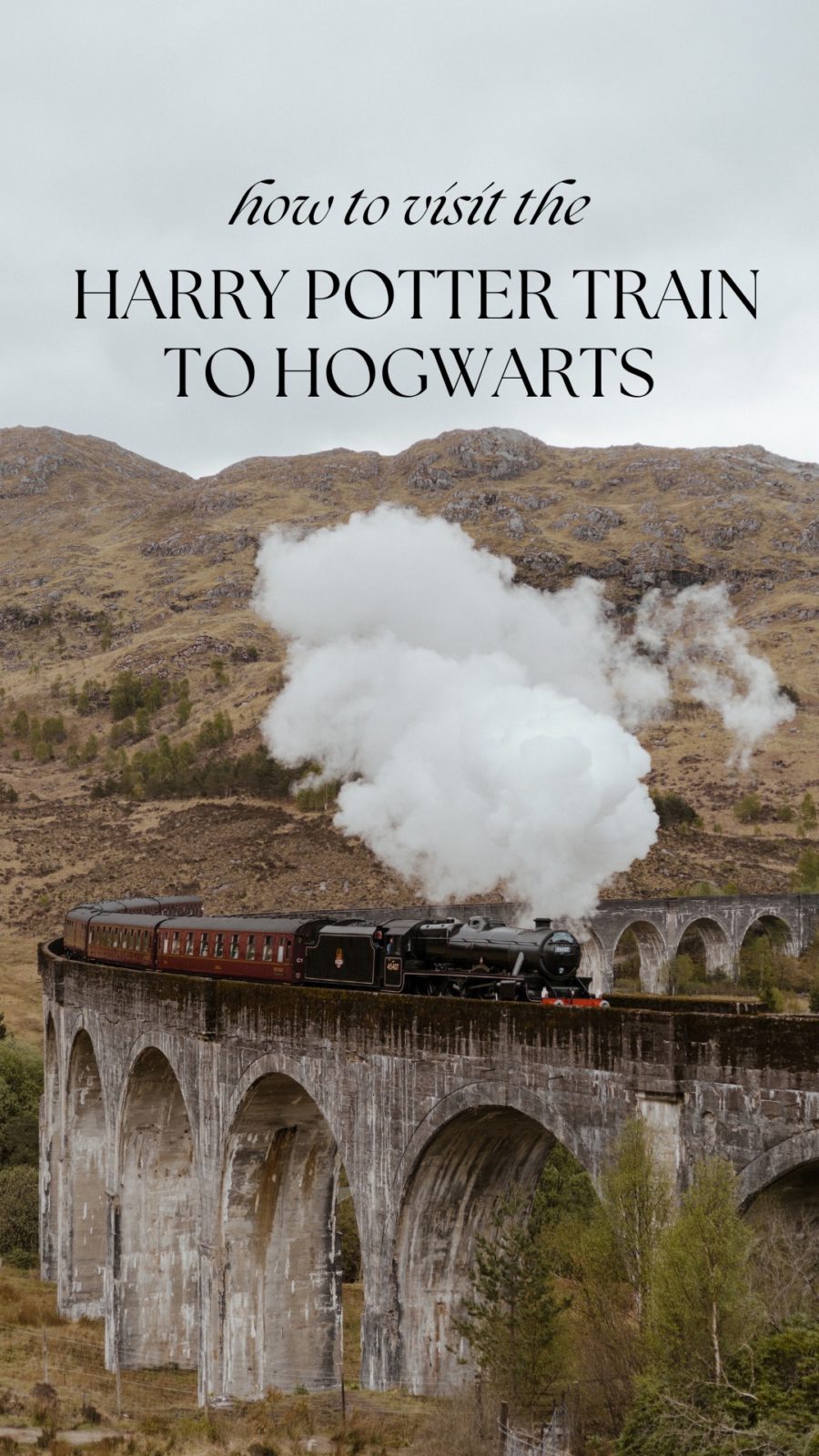 Glenfinnan Viaduct - Visiting the Harry Potter Train - thewildlylife.com