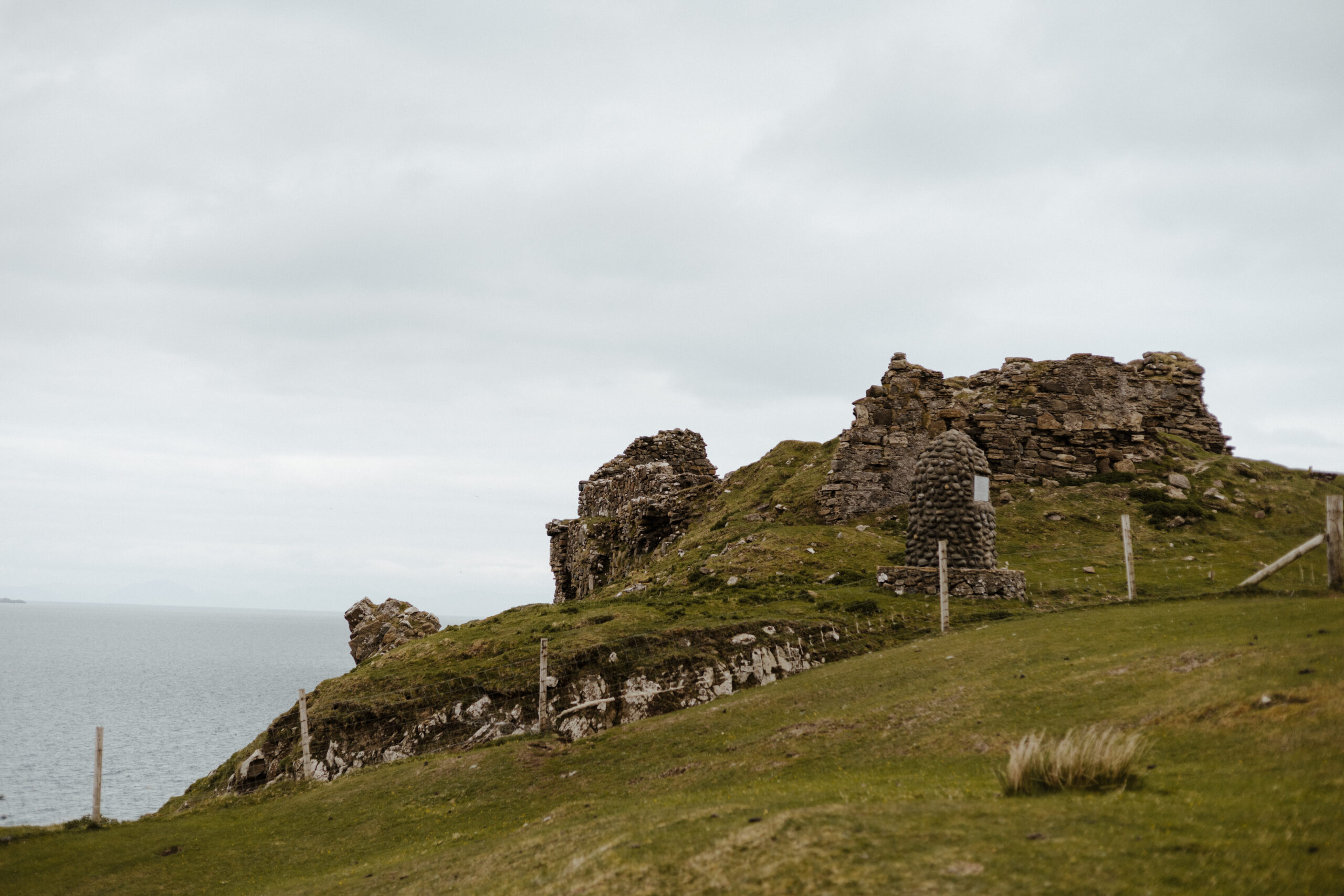 Duntulm on Isle of Skye Scotland