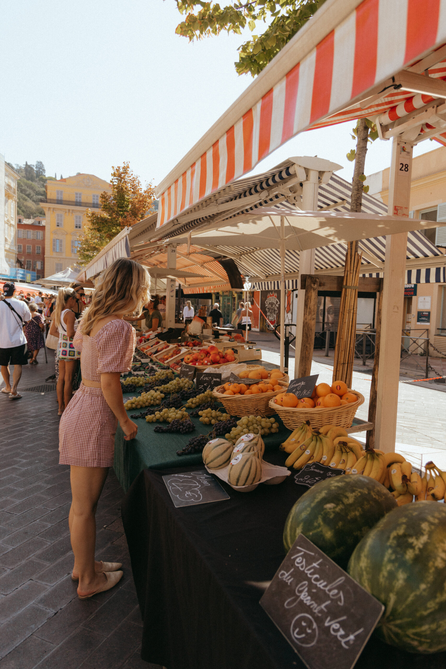 Cours Saleya Market, one of the best things to do in nice france