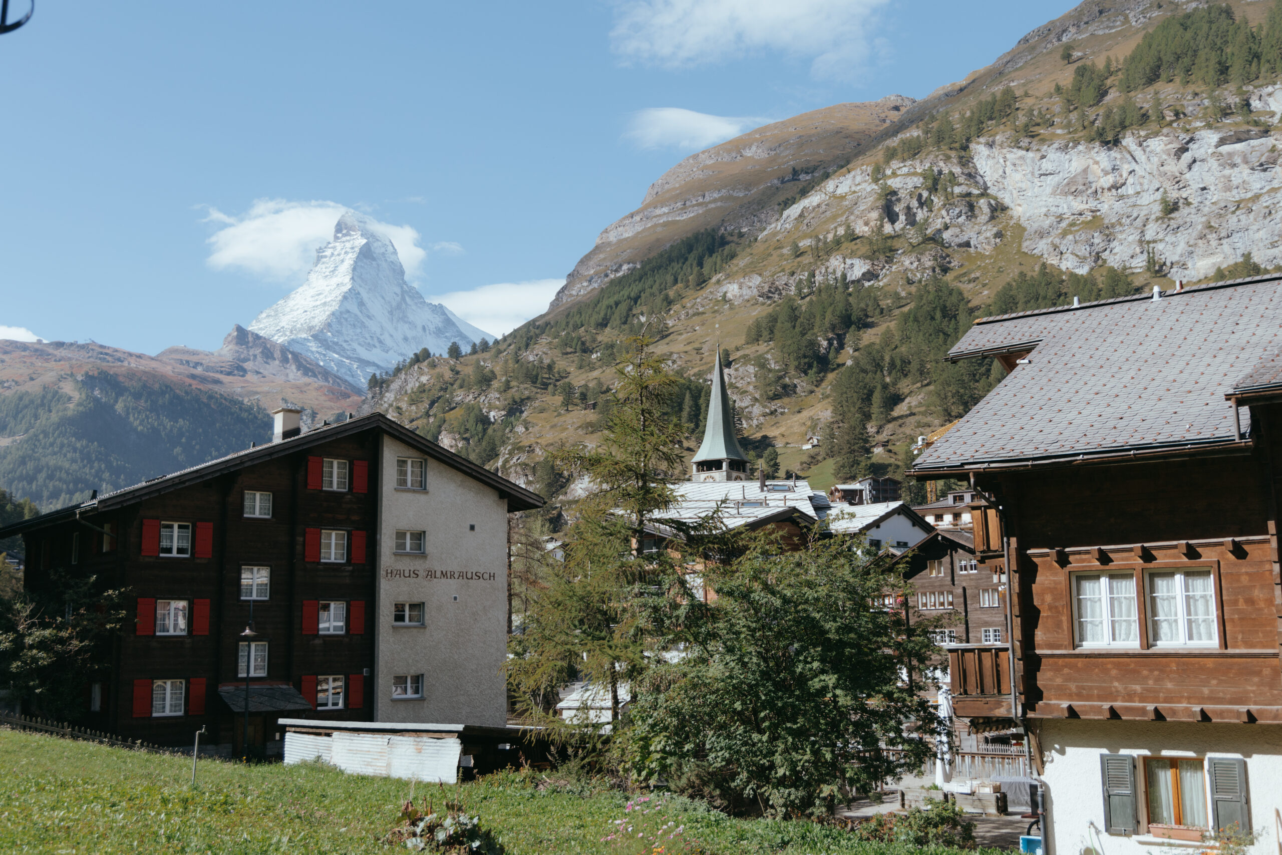 view of the Matterhorn | best things to do in Zermatt