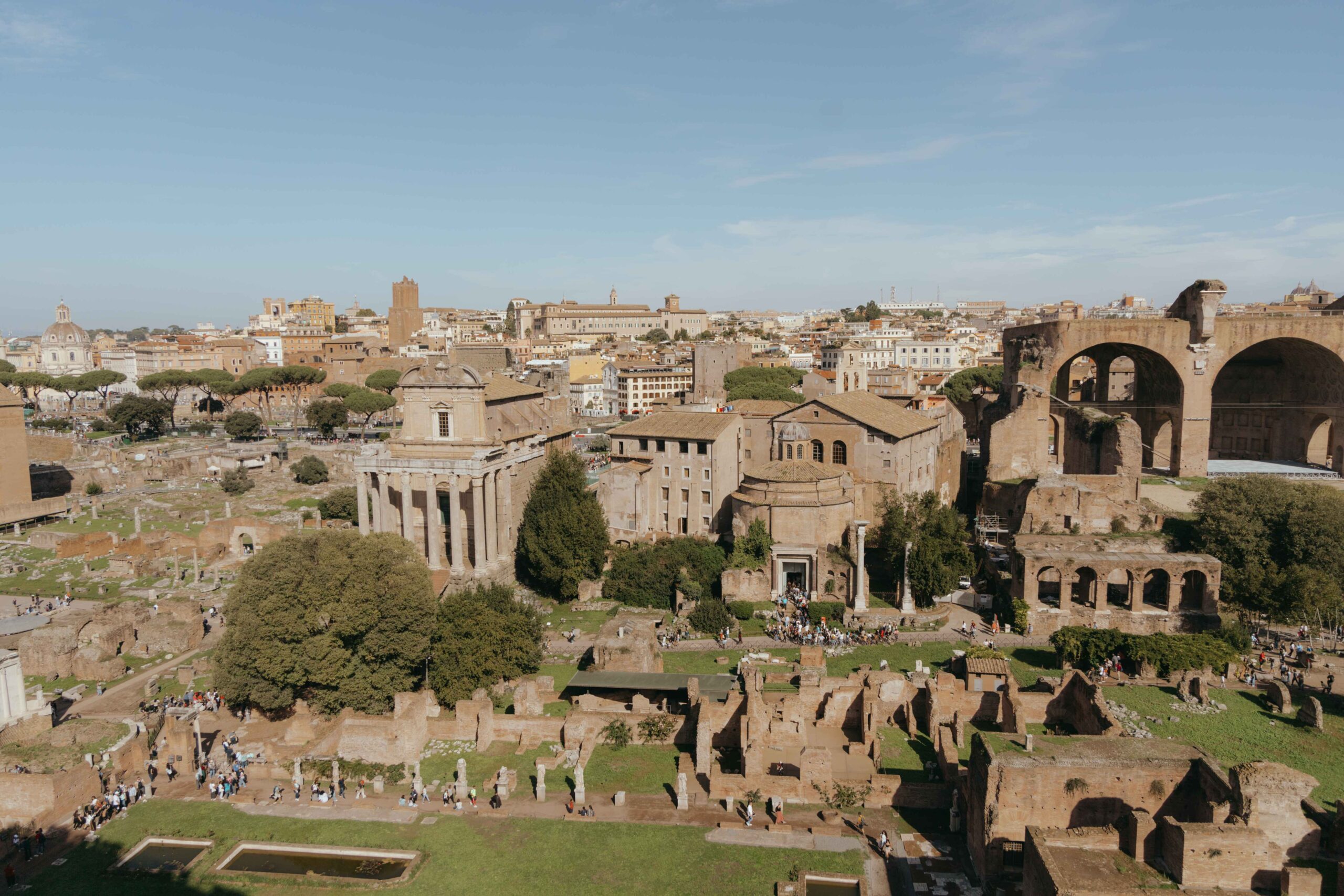 the Roman Forum, one of the best things to do in Rome