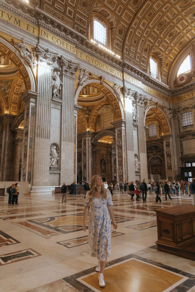 St. Peter's Basilica, one of the best things to do in Rome